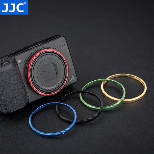 JJC适用于理光GR3X镜头圈GR3 GR3III GR3IIIX装饰卡片相机环替代理光GN-1 GN-2镜头环GR III配件微单数码-图3