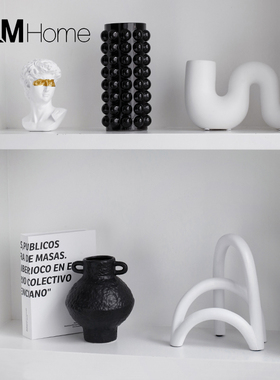 侘寂风客厅装饰品高级感小众