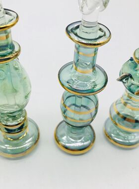 单个7cm迷你软装水晶玻璃香精瓶