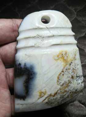 羊脂白玉雕刻籽料和田玉