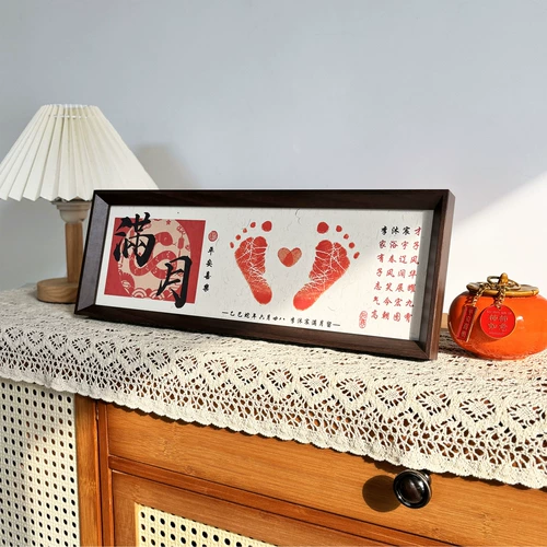 Фоторамка для раннего возраста для новорожденных, памятные отпечатки рук и ног