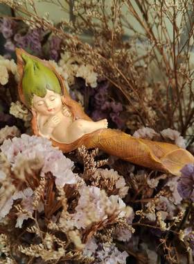 仿真蘑菇动物青苔微造景观diy