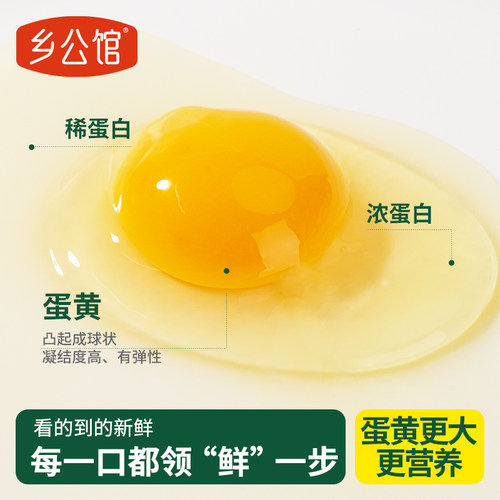 乡公馆鸡蛋新鲜初生蛋30枚正宗农家散养土鸡蛋草鸡蛋笨鸡蛋谷物蛋-图1