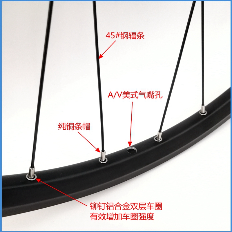 MODENG 桶轴BOOST培林轮组180响HG塔基148*12 110*15双层车圈碟刹 - 图2