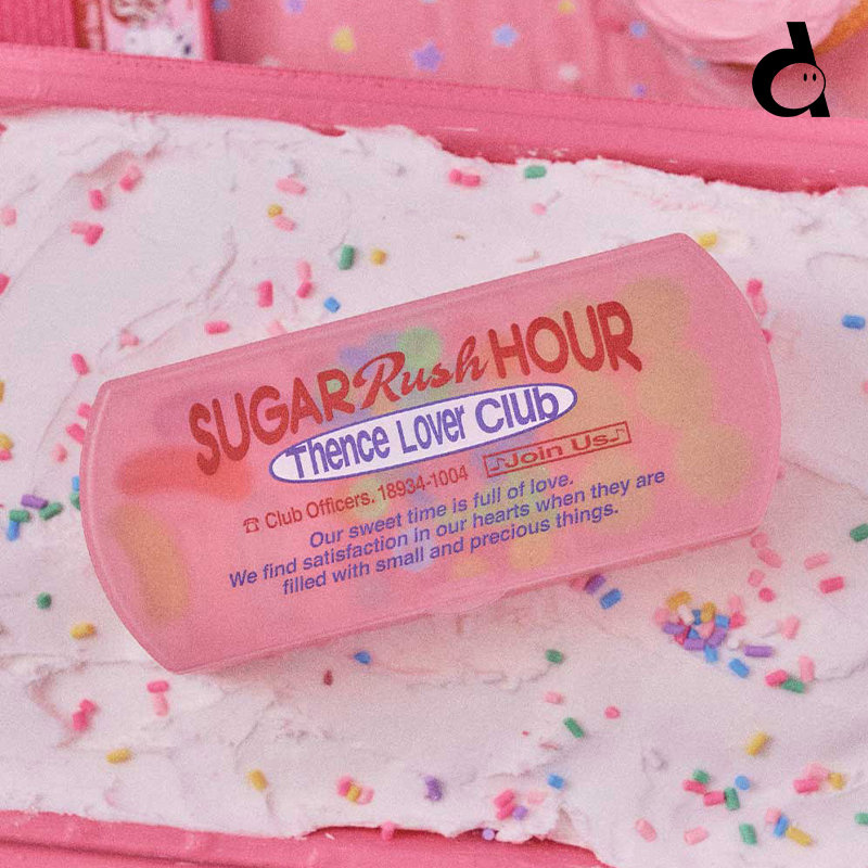 duye度也 韩国THENCE分格抽屉药盒美式复古三格双层便携收纳盒新 - 图3