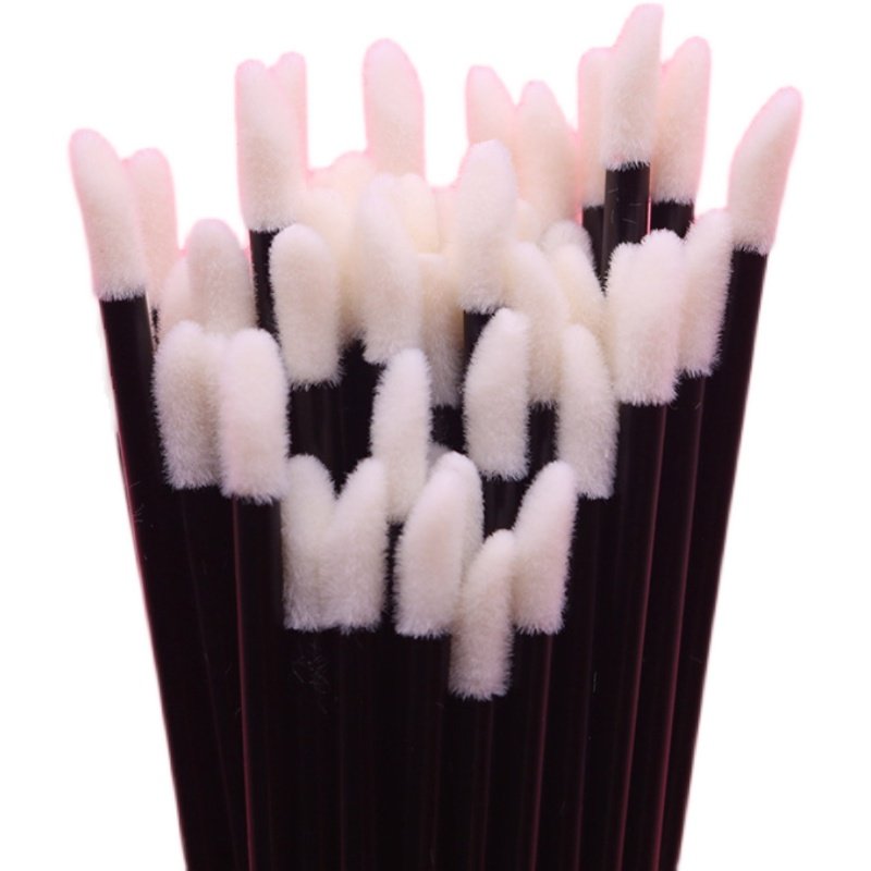 50支一次性唇刷棒口红刷女唇膏唇釉刷粉底遮瑕便携化妆刷师专用,淘宝优惠券,粉丝福利购,淘宝优惠卷