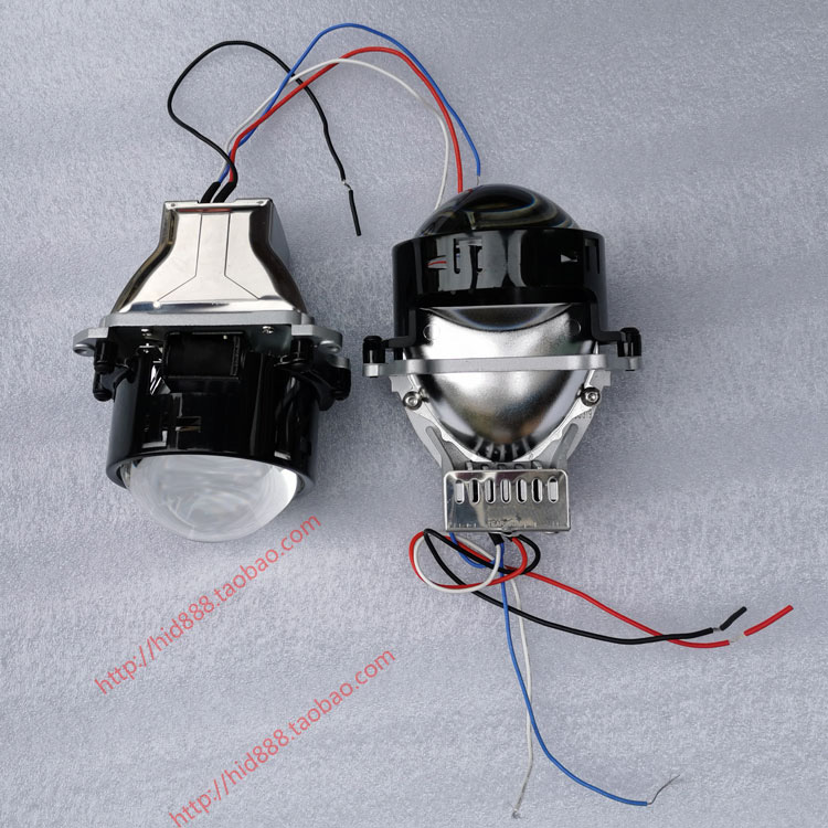 全新高清LED 双光透镜 汽车大灯 天使恶魔眼 节能聚光高亮 远近光,淘宝优惠券,粉丝福利购,淘宝优惠卷