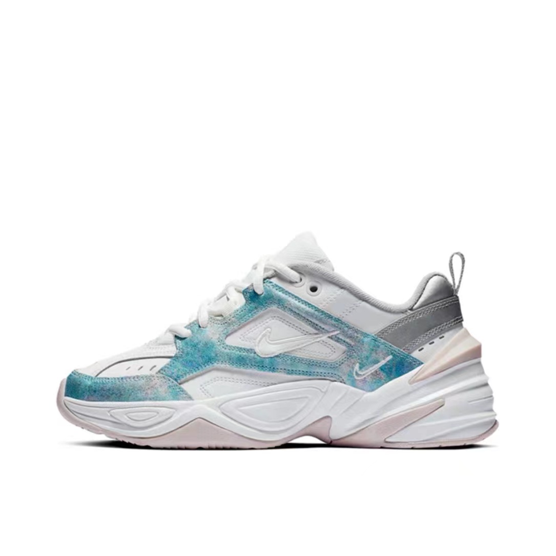 耐克/NIKE M2K TEKNO 白蓝 扎染 女子 运动复古休闲鞋 AV4789-104 - 图3