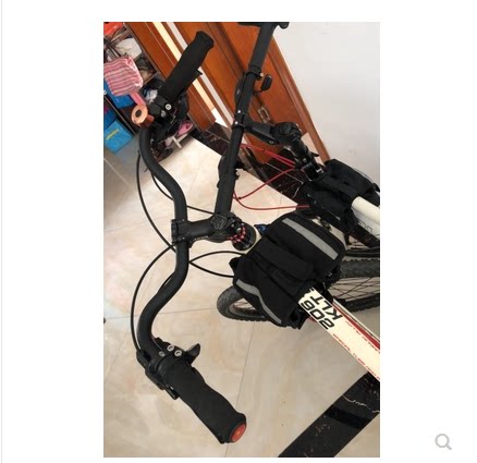 Велосипедный руль из алюминиевого сплава, японский изогнутый руль