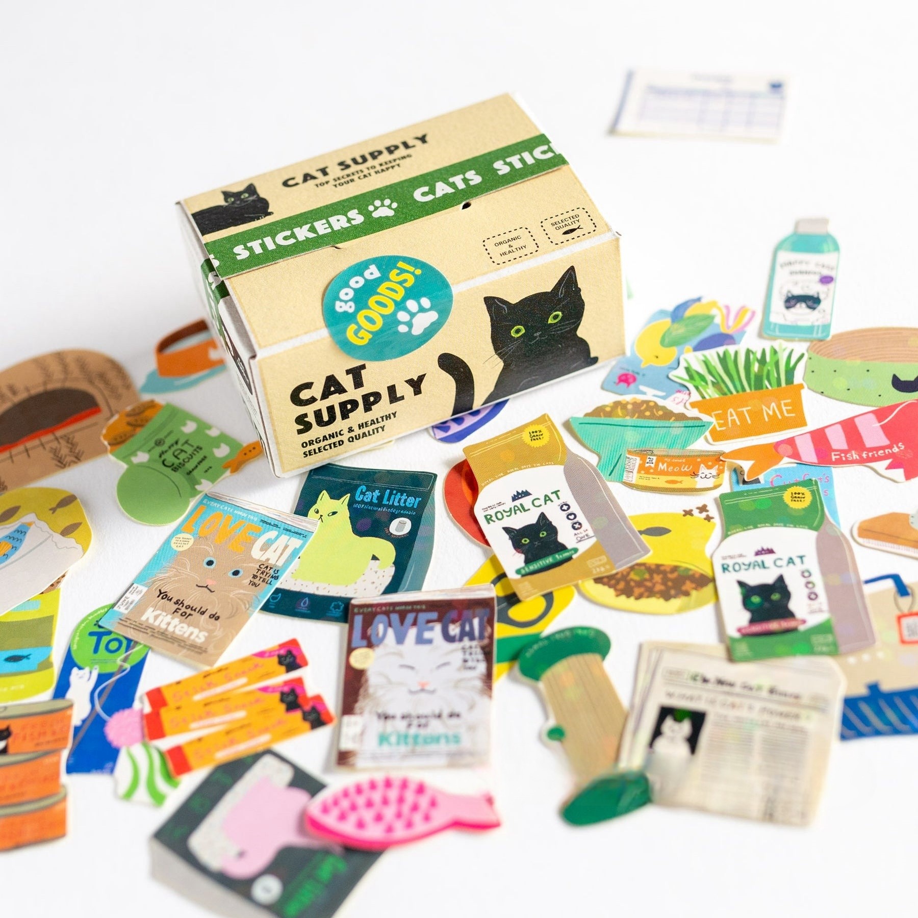 日本greetinglife新品创意盒装贴纸手账帖纸手机闪光小图案装饰,淘宝优惠券,粉丝福利购,淘宝优惠卷