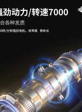 库里狼发廊专用电推剪套装理发器