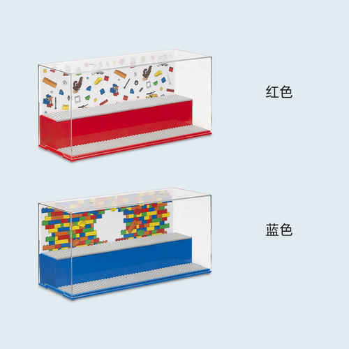 ROOM乐高展示盒柜 人仔积木玩具展示架LEGO儿童收纳盒亚克力礼物 - 图3