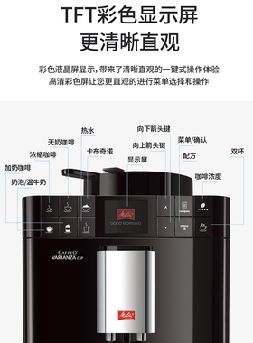 Melitta/美乐家进口全自动咖啡机