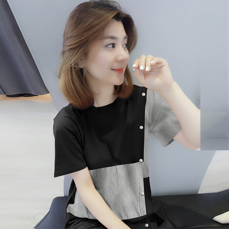 欧洲站2020 t恤裙 梵莉思女装连衣裙