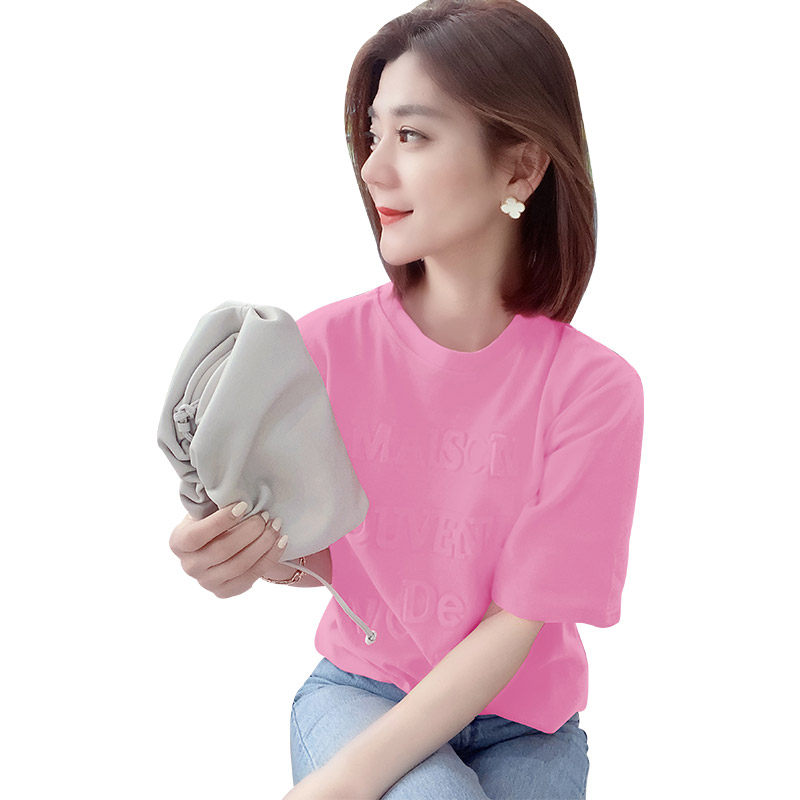 欧洲站宽松t恤上衣 梵莉思女装T恤