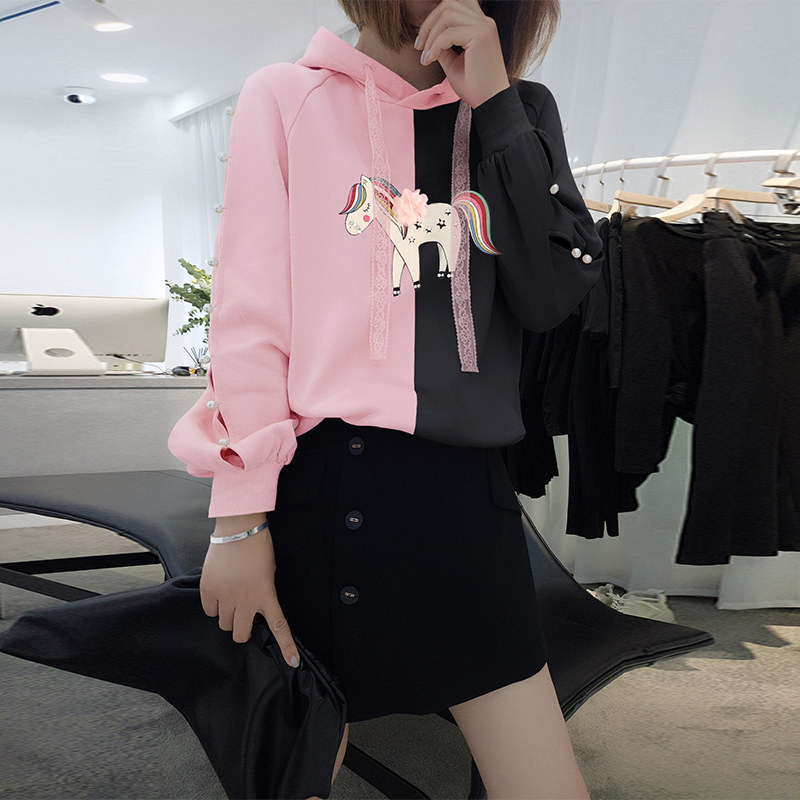 欧洲站2020新款秋装欧货秋季卫衣 梵莉思女装卫衣/绒衫