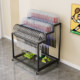 Badminton racket storage rack cabinet display rack
