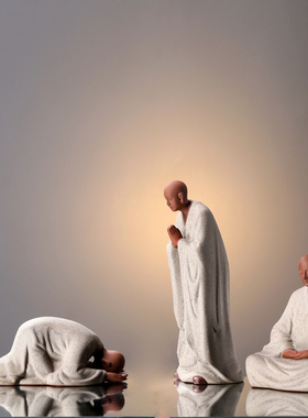 祝福中式茶室桌面创意摆件