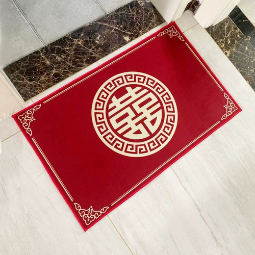 Ковер для невесты, красный нескользящий праздничнный коврик, хорошо впитывает воду