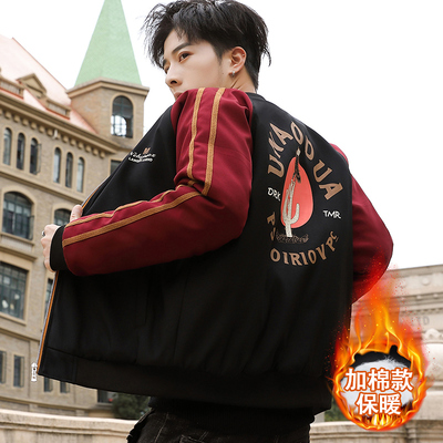 【潮男必备】爆款ins加厚夹克休闲外套男