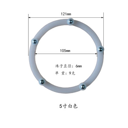 直销5寸黑色白色塑胶转盘展示台化妆品盒调料架360°手动旋转底座 - 图0