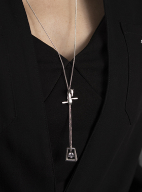 勒勒尔925银长款小众气质