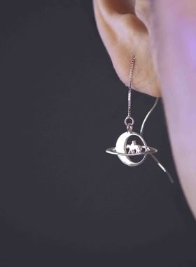 勒勒尔S925银纯银简约女