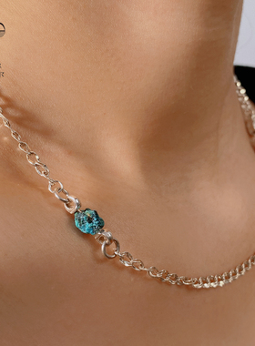 勒尔民族元素羊饰品天然松石