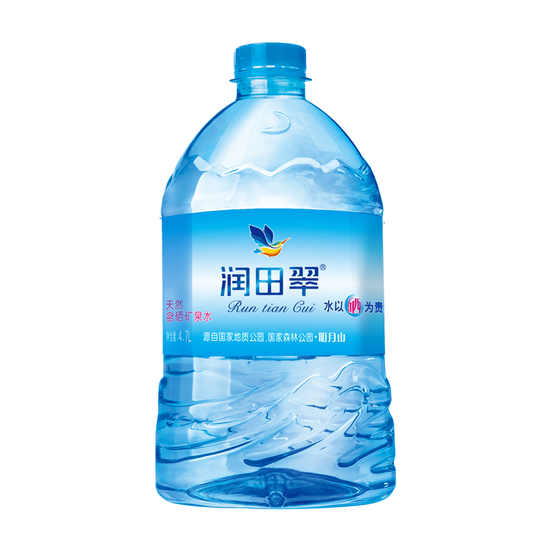 润田翠天然含硒矿泉水饮用水弱碱性明月山壶翠4.7L*2桶整箱X2 - 图2