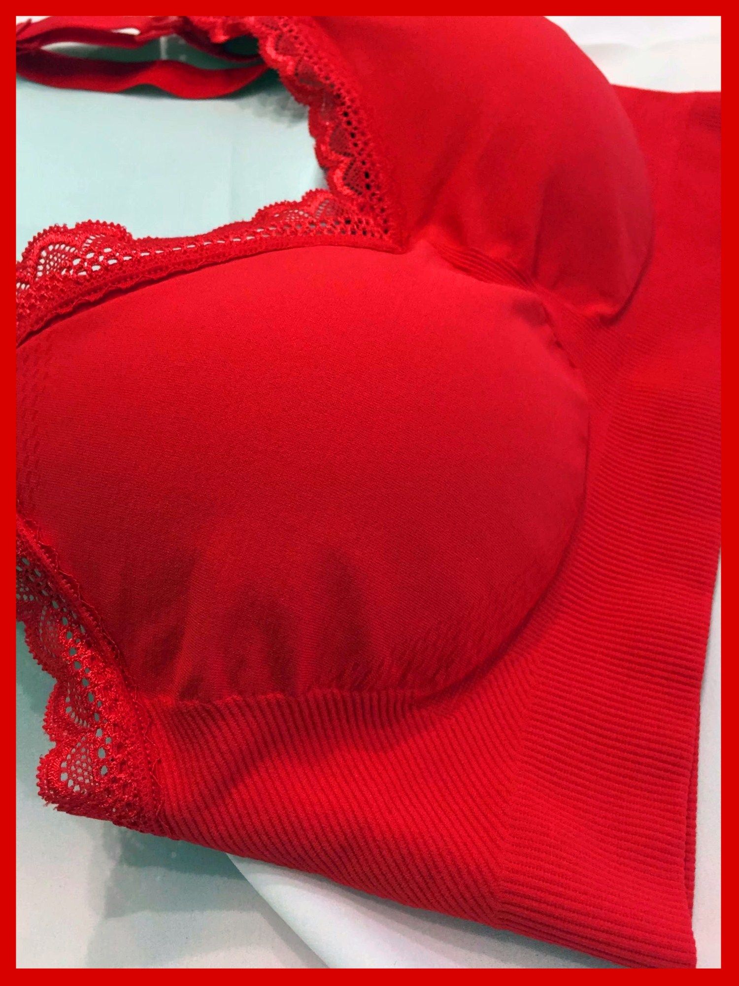 红色孕妇内套装本命年怀孕期内裤 古莉欧(文胸-内裤)套装