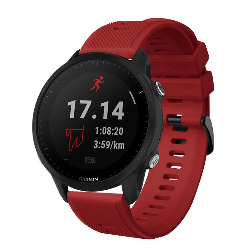 适用佳明Garmin Forerunner 955表带佳明 FR255智能手表防水腕带-图0