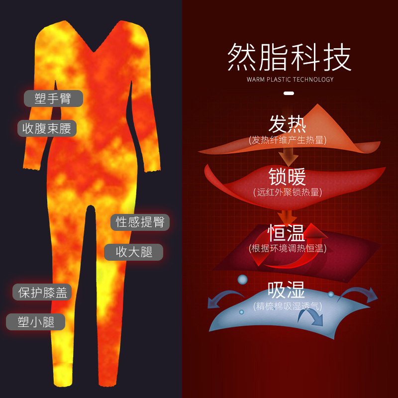 秋冬收腹束腰全身塑形连体塑身衣 大肚皮日记塑身连体衣