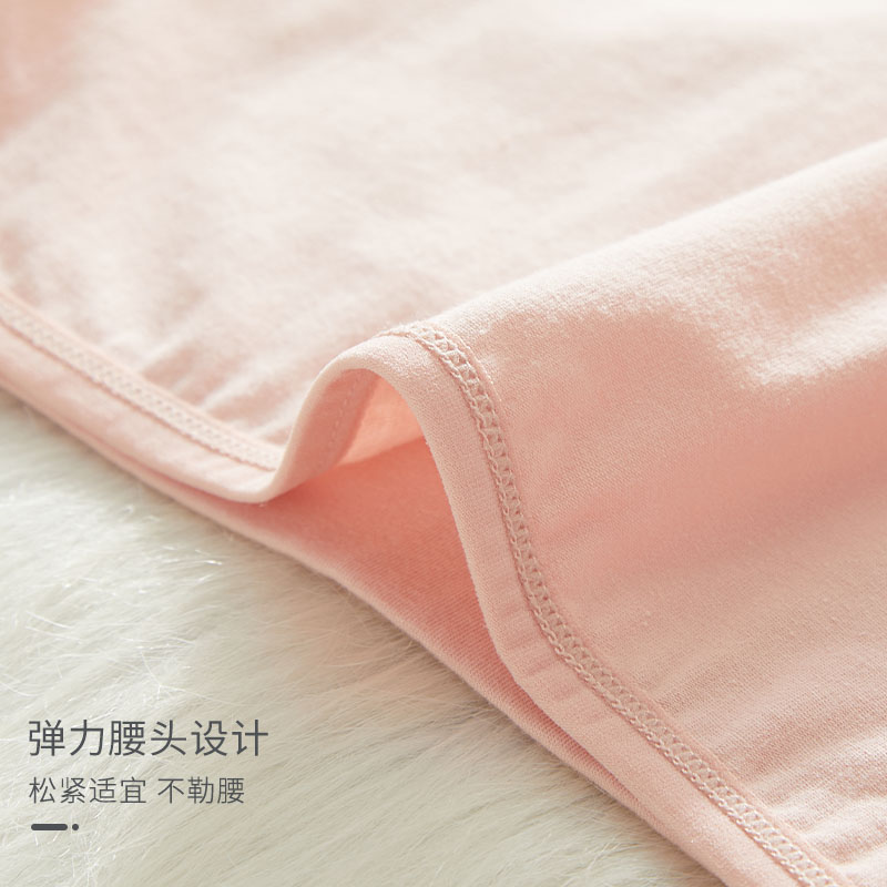 8女童内裤三角裤少女纯棉13-15岁胖女孩高初中学生全棉发育期短裤 - 图0