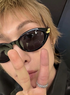 cortis马丁同款猫眼墨镜男女高级感小脸显瘦防紫外线个性太阳眼镜