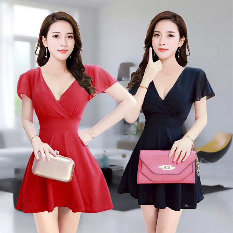 淑女连衣裙酒店夜场网红主播公主裙 语约连衣裙