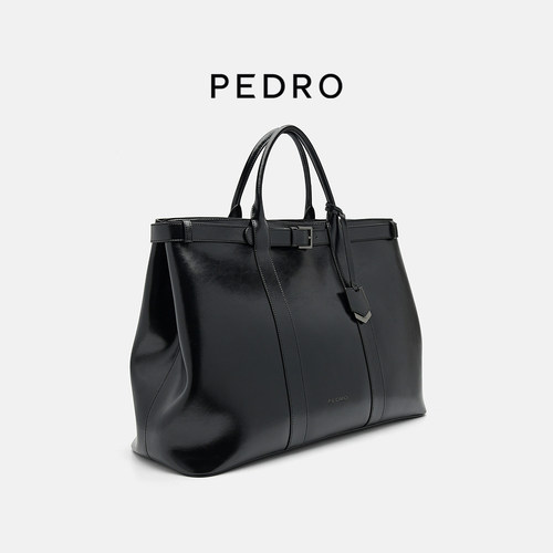 PEDRO大容量手提包25冬季新款男光点系列旅游出行包PM2-25210266 - 图0