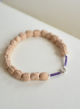 文玩小物另百香籽随形白胖串