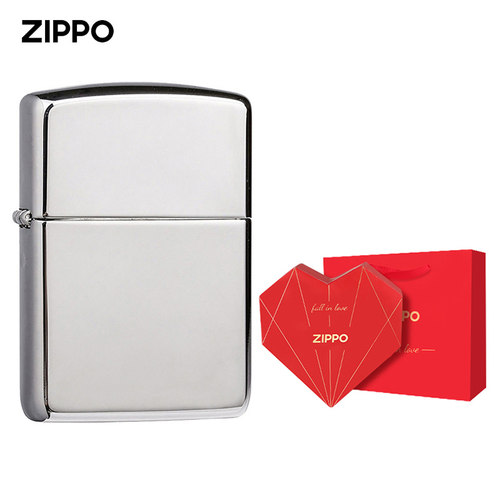 ZIPPO官方旗舰店防风打火机美版进口167镜面盔甲芝宝送男友礼物 - 图3