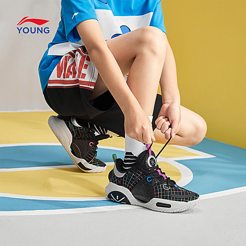 李宁女子全城9青年版韦德篮球鞋 李宁篮球篮球鞋