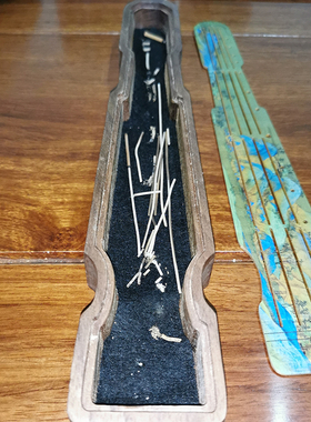 观云堂香插卧香炉只此青绿防火棉