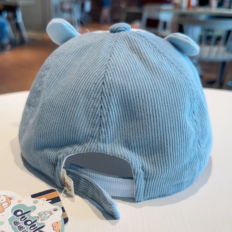 嘟嘟啦儿童鸭舌帽婴儿帽子宝宝小月龄男幼儿软沿帽遮阳帽卡通可爱 - 图1