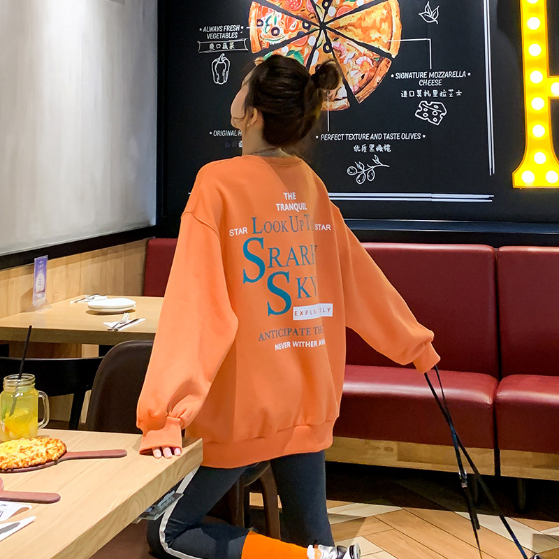 春秋宽松无帽圆领夏2020新款卫衣 caoind潮流年代服饰卫衣/绒衫