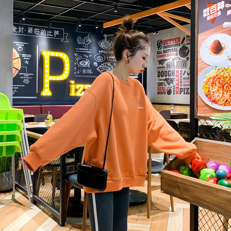 春秋宽松无帽圆领夏2020新款卫衣 caoind潮流年代服饰卫衣/绒衫