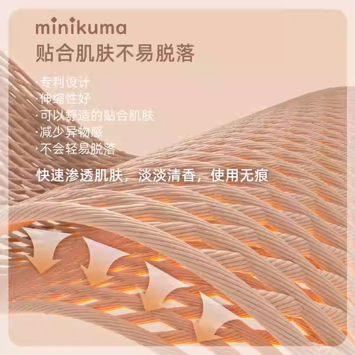 【自营】minikuma日本肌肉舒缓贴颈椎贴腰关节肩膀贴膏药贴热敷贴 - 图2