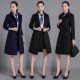Coat women's business attire cotton thickened woolen coat