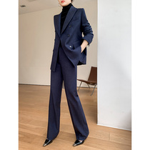 Casual Suit Suit Woman Superior Fashion Temperament goddess Fan Career positive dress wide-legged pants workssuit jacket