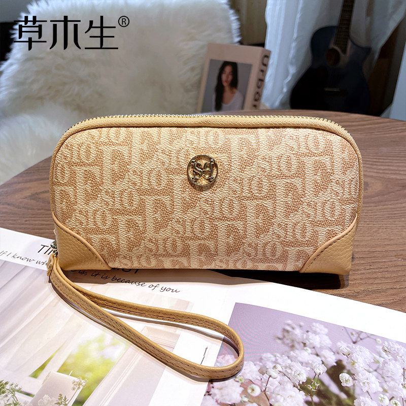 大钞手拿包潮2025新款放手机休闲百搭配真皮时尚大容量手拎零钱包,淘宝优惠券,粉丝福利购,淘宝优惠卷