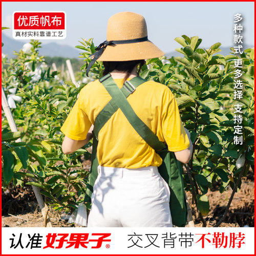 摘果专用苹果采摘包摘水果梨猕猴桃柑橘袋子好果子农用采果卸果袋 - 图1