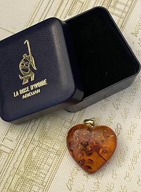 法国古董18K金方链条链古典艺术