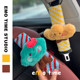 Emo ຕົ້ນສະບັບ gold ingot fortune tree car yellow stripe seat belt car accessories shoulder cover anti-wear universal